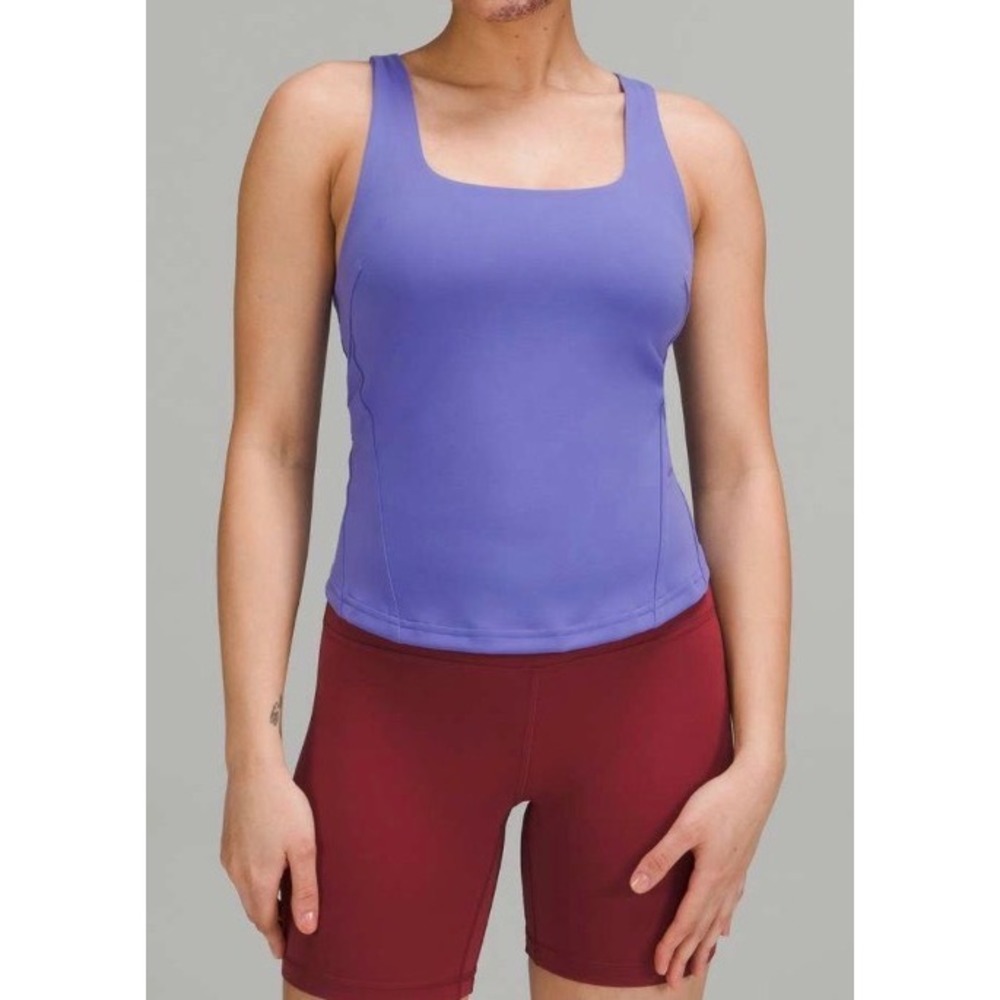 Lululemon InStill Tank Top Charred Indigo Size 10